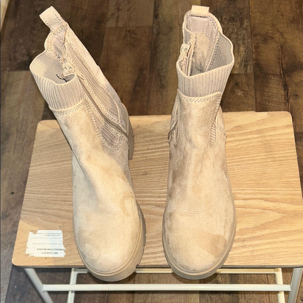 NOBO Light Tan Ankle Boots for Women